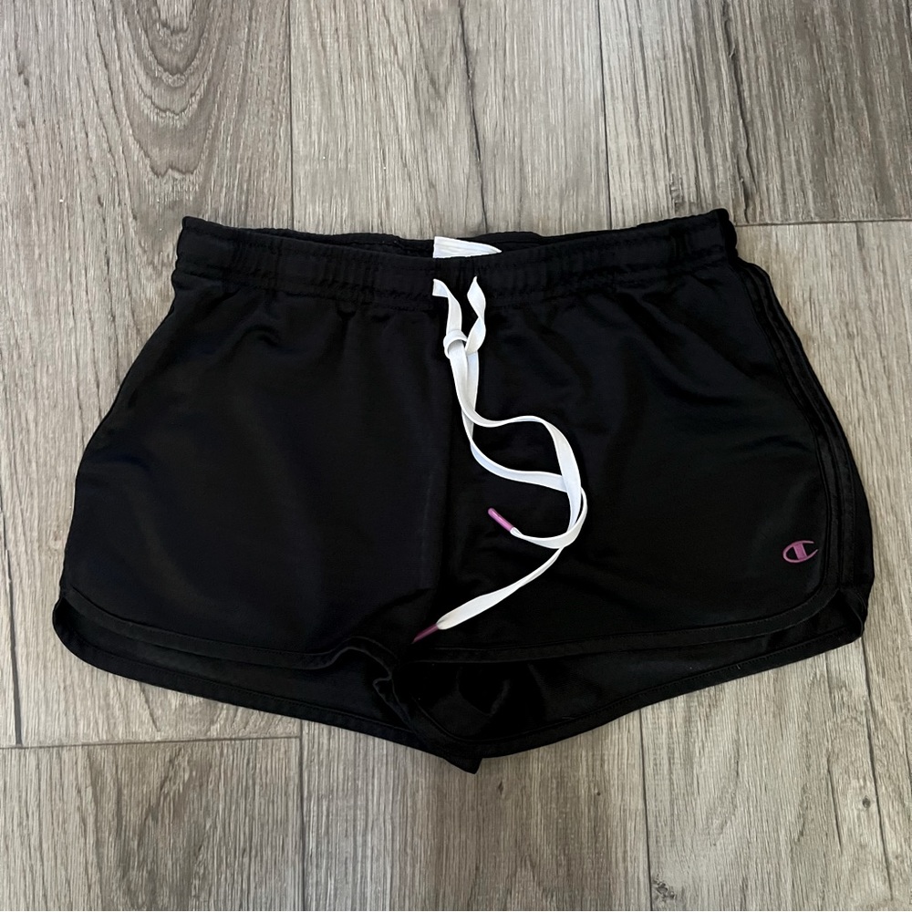 Champion black mesh work out shorts Size M